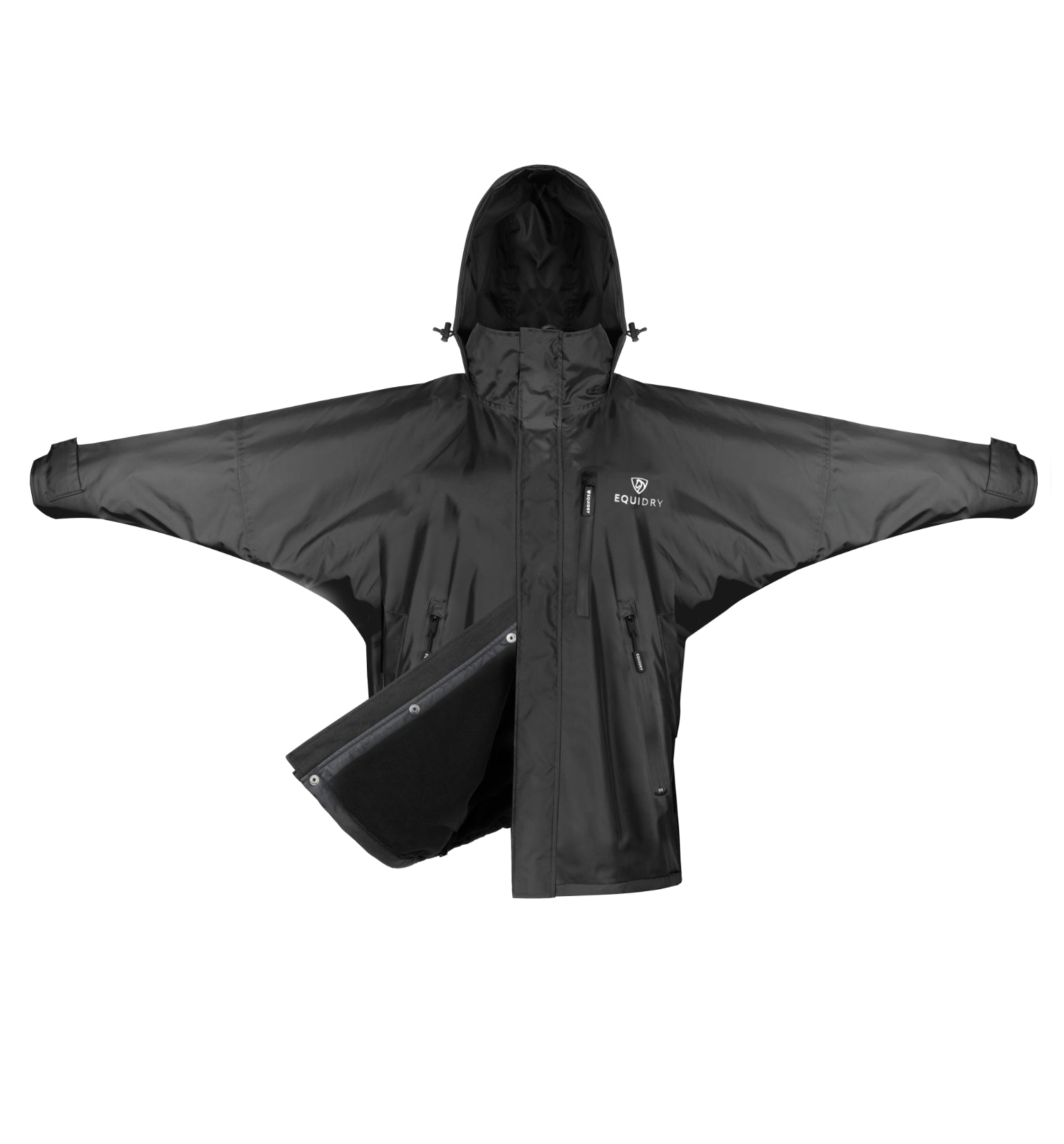 Kids' Thin Fleece Shorts - Black | Soft & Comfortable for Playtime & Outdoor Activities