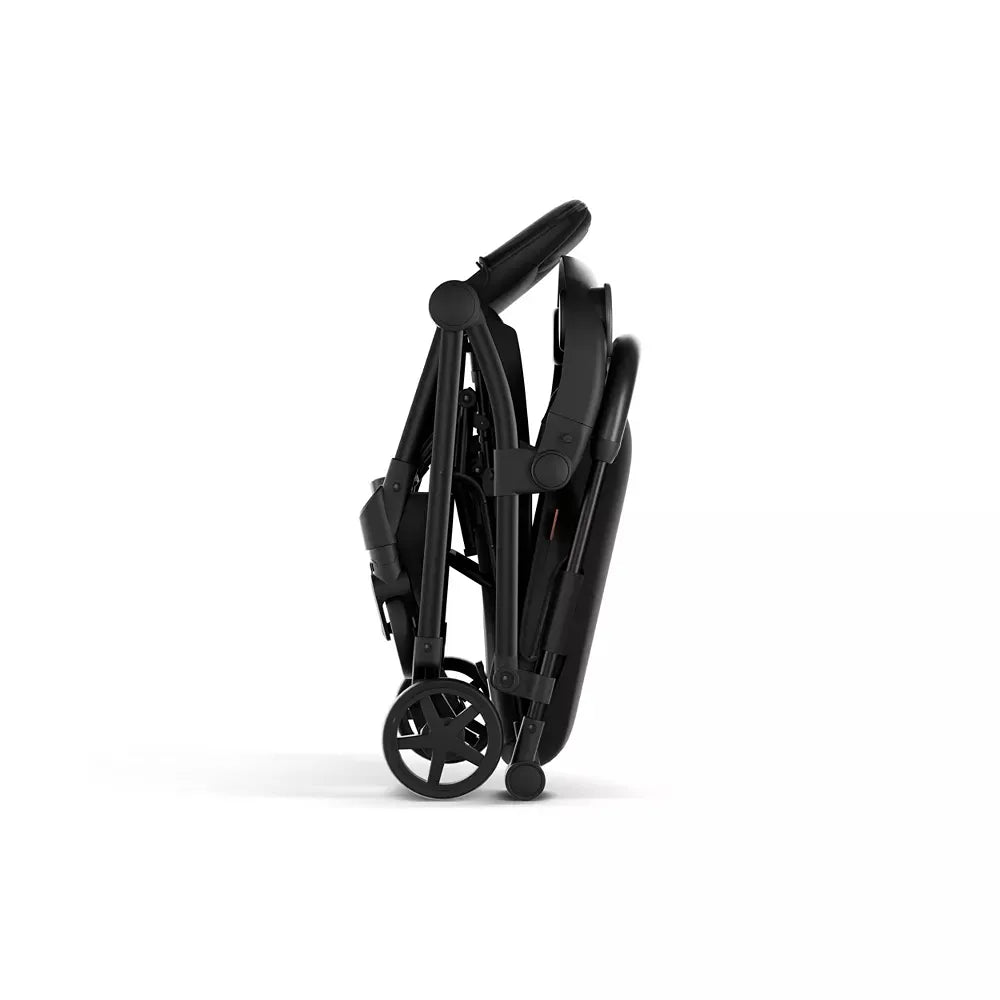Lithe V2 Lightweight Compact Stroller for Travel & Everyday Use - Black | Easy Fold Baby Stroller with Adjustable Canopy & Storage Basket | Perfect for Shopping, Walks & Airports
