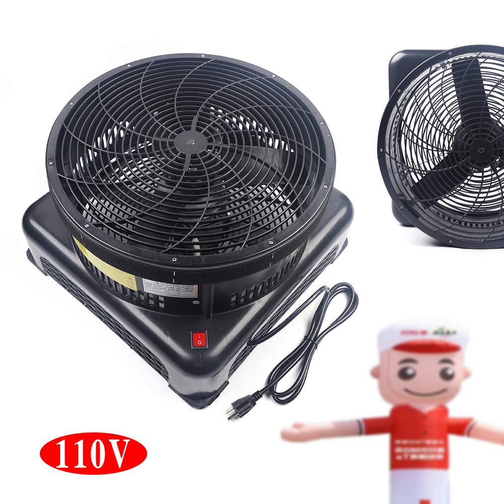 Commercial Inflatable Tube Man Blower - 550W 110V Weather-Resistant Air Blower for Sky Dancers & Fly Guy Inflatables | Perfect for Outdoor Advertising, Car Dealerships, and Event Promotions