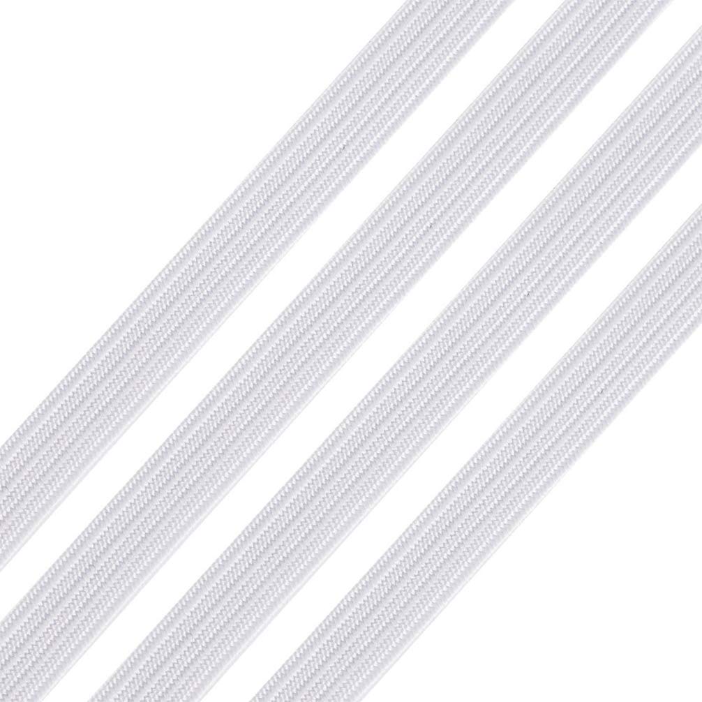 1 Roll Stretch Elastic Band for Sewing - Polyester Clothing Elastic Band for Costume Making, DIY Crafts & Apparel Repair - Perfect for Waistbands, Cuffs & Hemming
