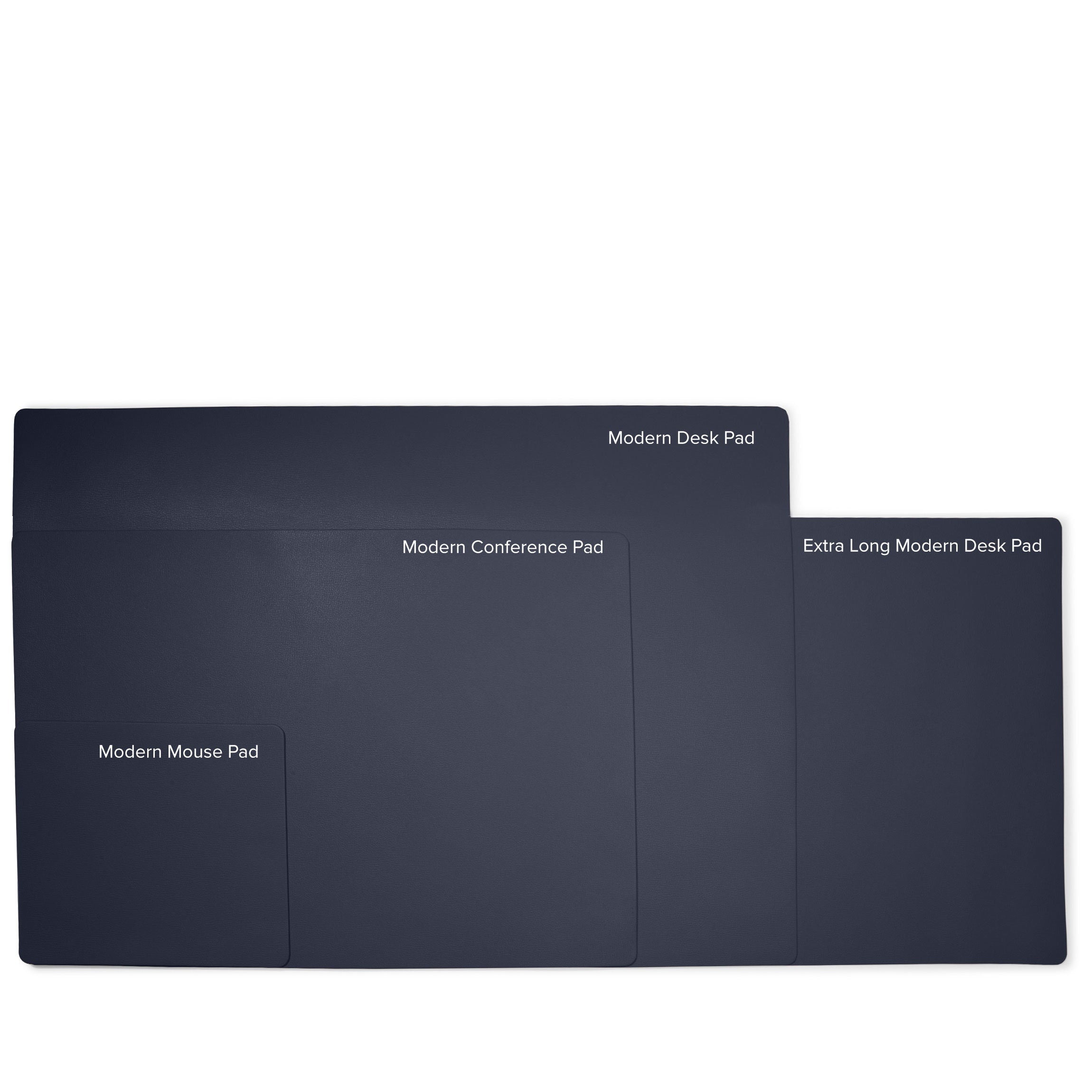 Premium Modern Conference Pad - Midnight Blue Executive Notepad for Business Meetings, Office Supplies & Professional Note-Taking