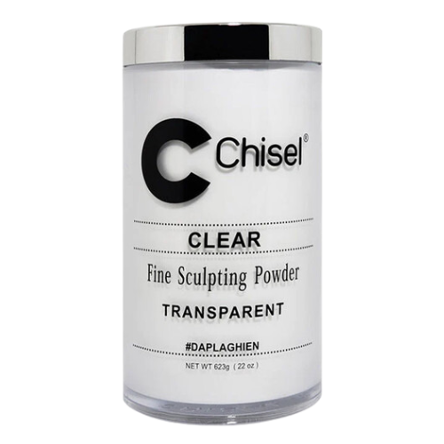 Professional Clear Acrylic Powder for Nails - High-Quality Chisel Acrylic Powder for Strong & Durable Nail Extensions - Perfect for Salon, DIY Manicures & Nail Art Designs