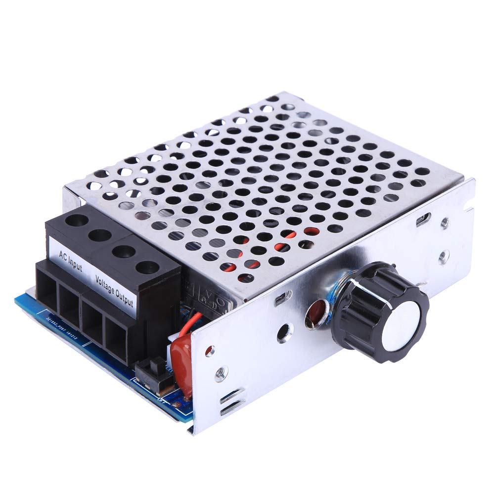 SCR Voltage Dimmer - High Efficiency AC Voltage Regulator with Excellent Heat Dissipation | Perfect for Lighting Control, Stage Effects, and Heating Wire Applications