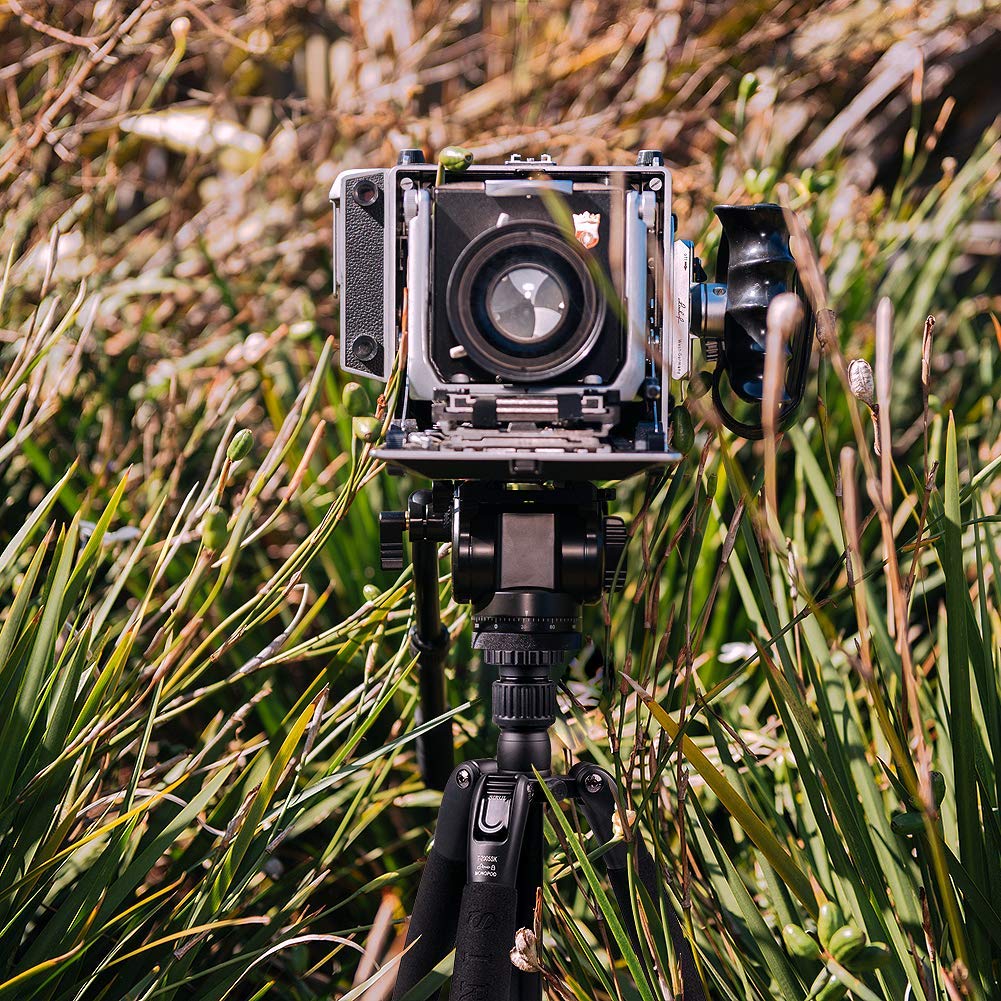 Sirui Traveler Aluminum Tripod & Monopod Combo - Lightweight, Compact & Durable for Travel Photography, Hiking & Outdoor Adventures