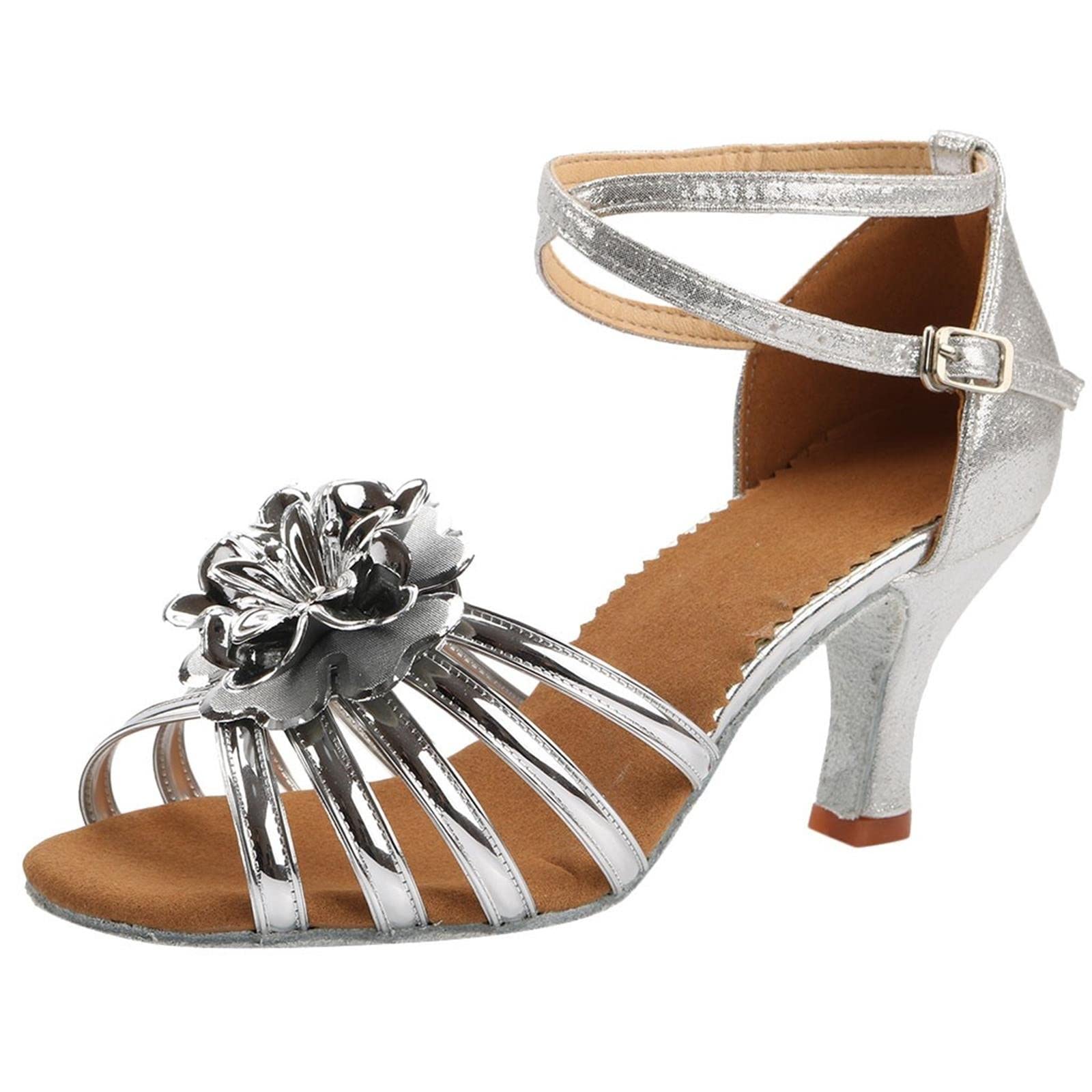 Women's White High Heel Boots - Fashionable Breathable Sandals for Outdoor, Dancing & Leisure Wear | Comfortable Party & Evening Shoes for Women