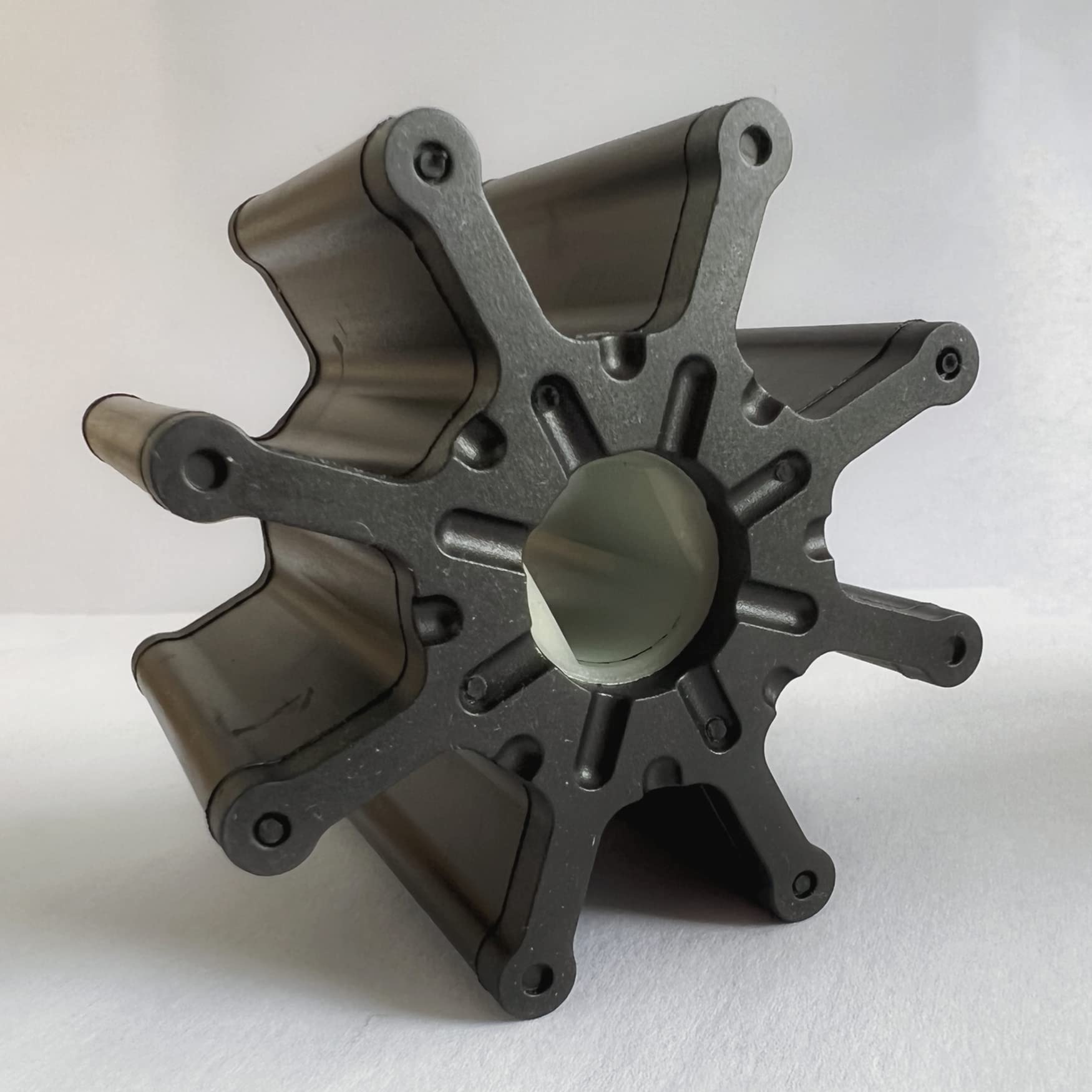 Forestity Marine Water Pump Impeller Replacement - Compatible with Mercruiser Alpha Bravo 4.3L 5.0L 5.7L 8.1L Engines - Replaces OEM Part Numbers 46-862914A13, 8M0118062, 18-3160-1 - Perfect for Boat Engine Cooling System Maintenance & Repair