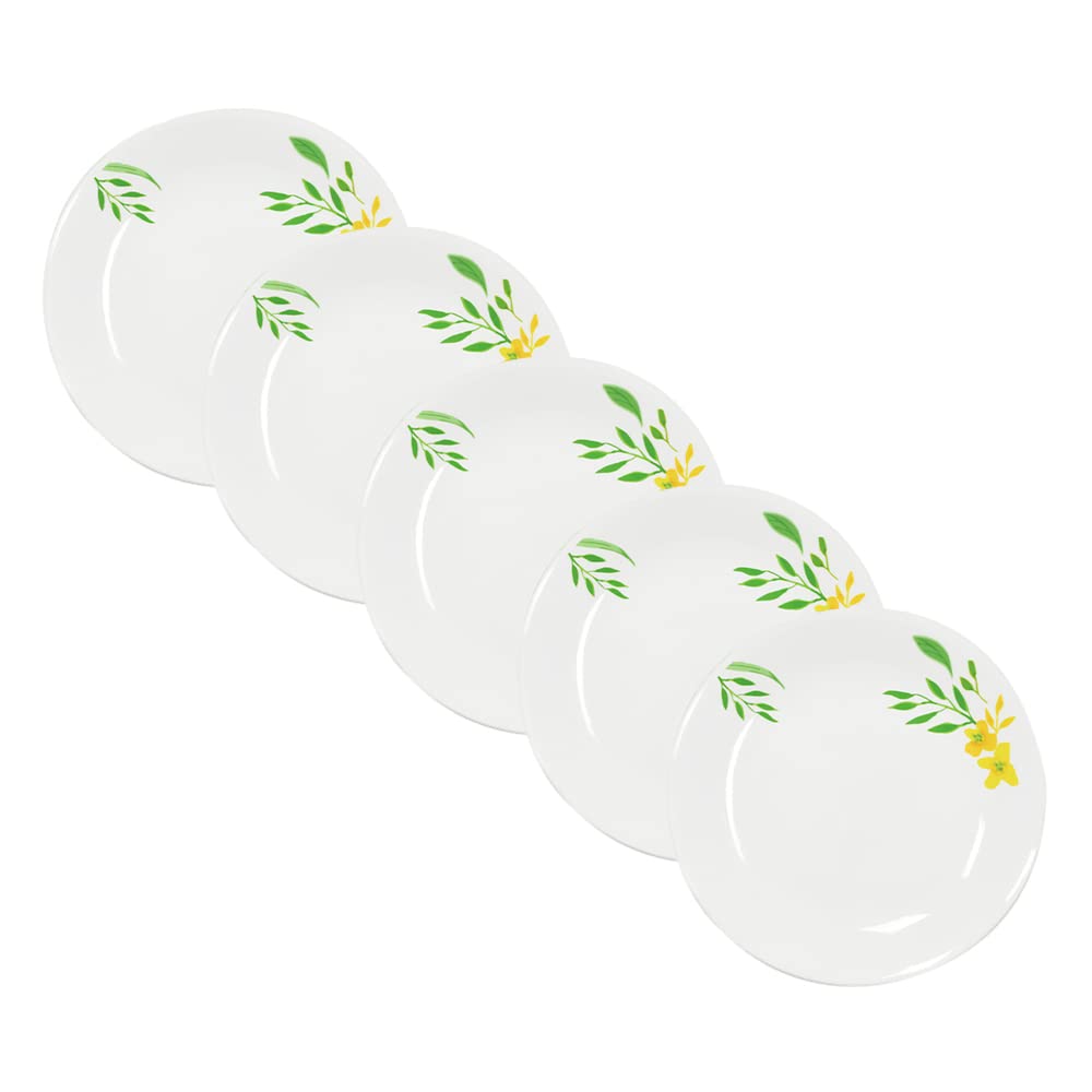 Corelle J110-NBY CP-1756 12-Piece Shatter-Resistant Dinnerware Set - Microwave, Oven & Dishwasher Safe Plates & Bowls in Noble Yellow - Perfect for Everyday Dining, Entertaining & Holiday Meals