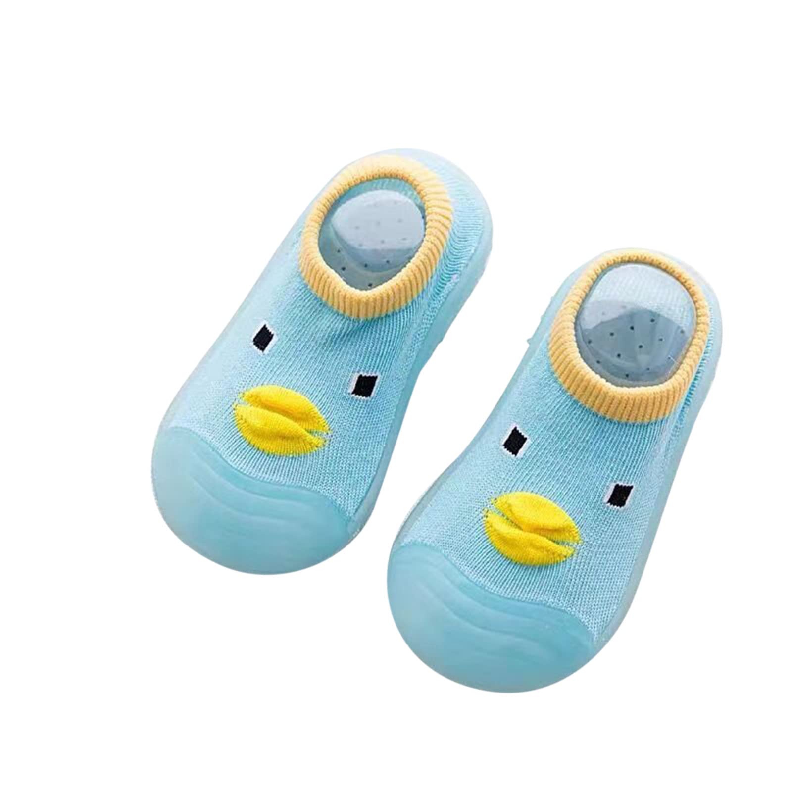 **Non-Slip Baby Walking Shoes for Toddlers - Soft Sole Breathable Knit Socks Shoes for Boys & Girls - Perfect for First Steps & Indoor Play**