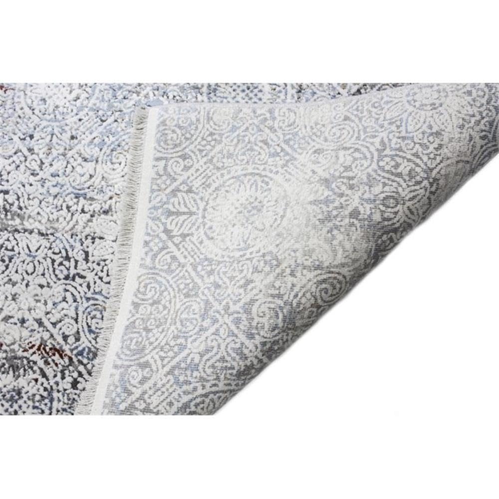 Bashian Collection Luxury Power Loom Viscose & Polyester Area Rug - 2.6’ x 8’ Runner Rug for Entryway, Living Room, Bedroom - Soft & Durable Home Decor for Modern Interior Design