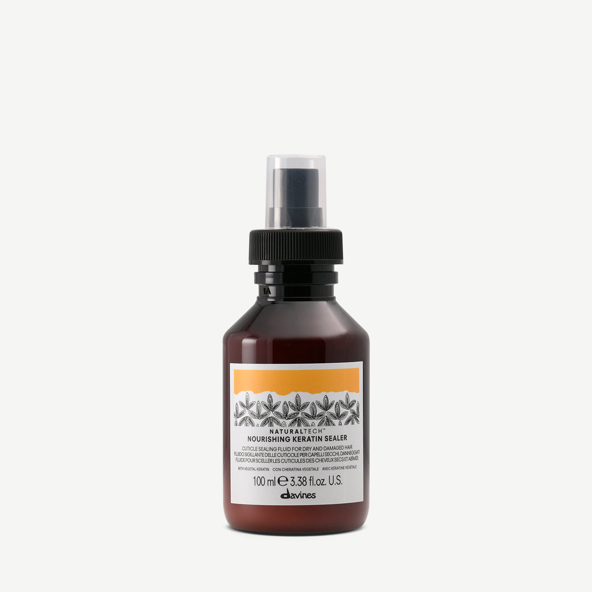 Professional NOURISHING Keratin Sealer for Hair - Deep Conditioning Treatment for Dry, Damaged Hair - Salon-Quality Hair Repair at Home - Perfect for Straightening, Smoothing & Frizz Control