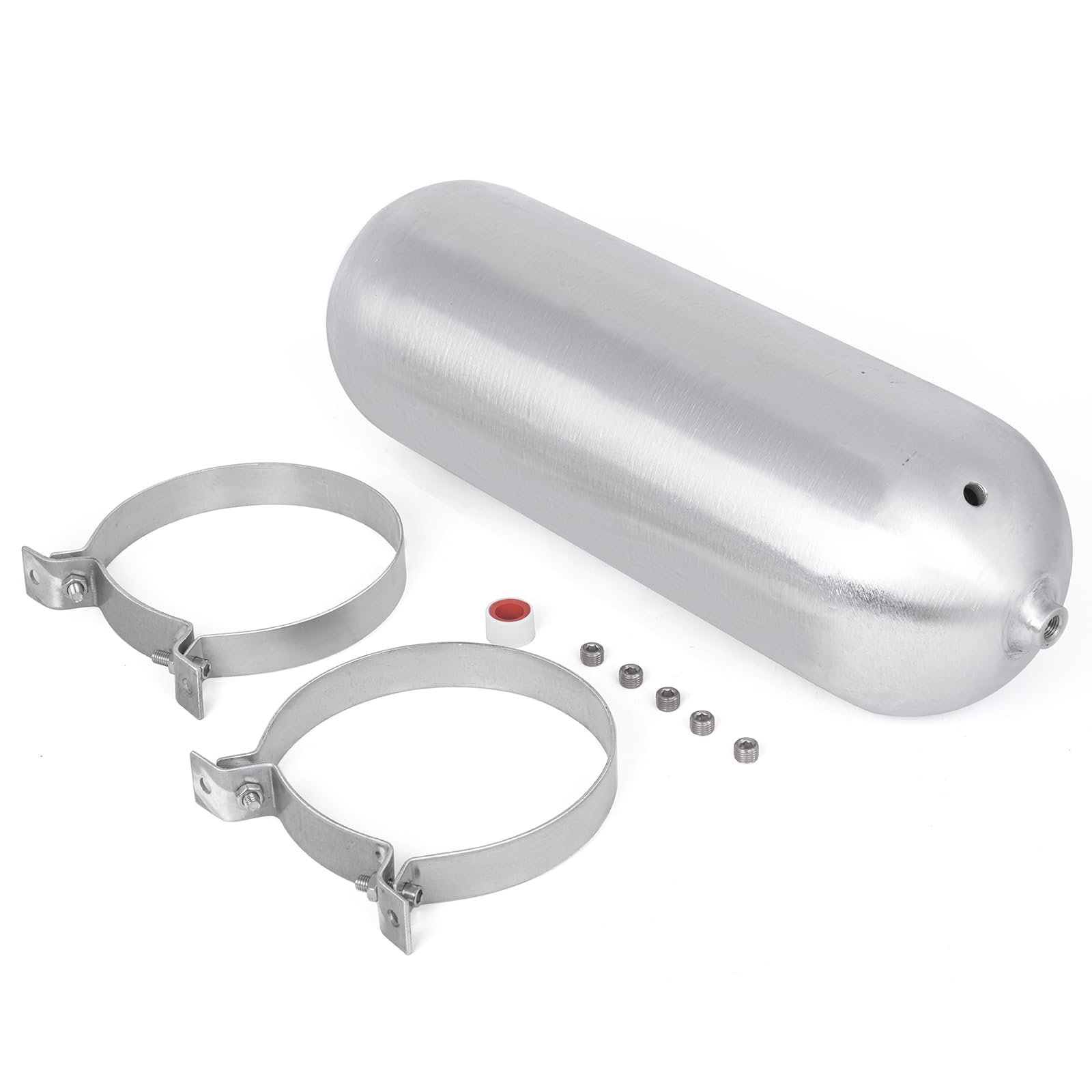 3 Gallon Aluminum Air Tank with 1/4 Inch NPT Ports - Lightweight & Durable for Air Suspension Systems, Off-Road Vehicles, and Paintball Guns