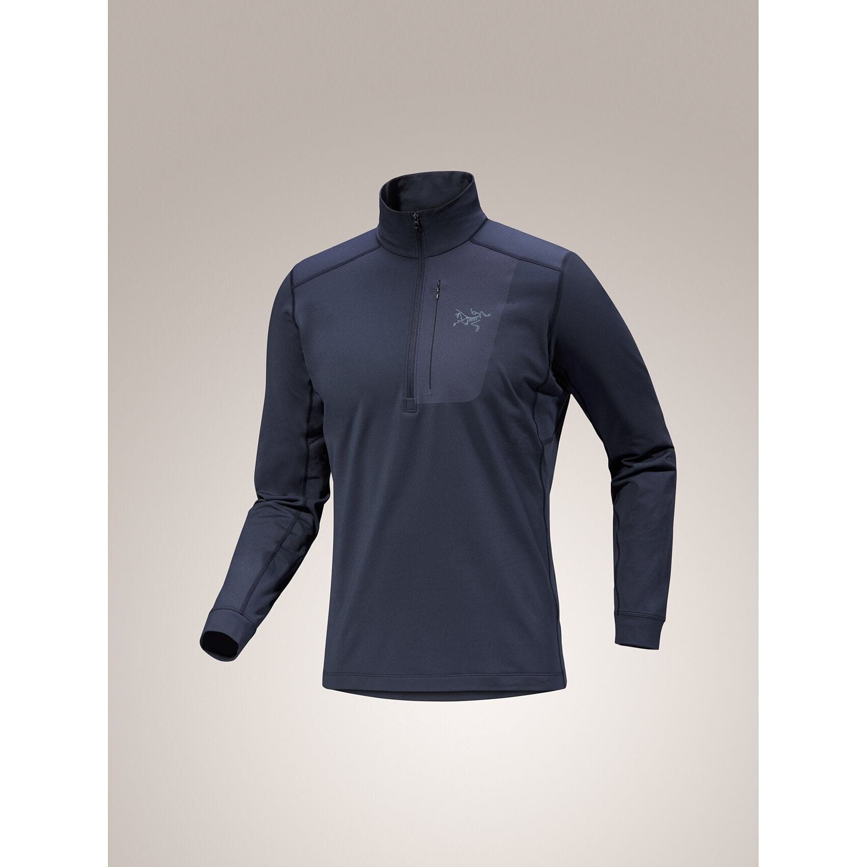 Arc'teryx Men's Rho LT Zip Neck Base Layer - Lightweight Merino Wool Thermal Shirt for Hiking, Skiing & Outdoor Activities