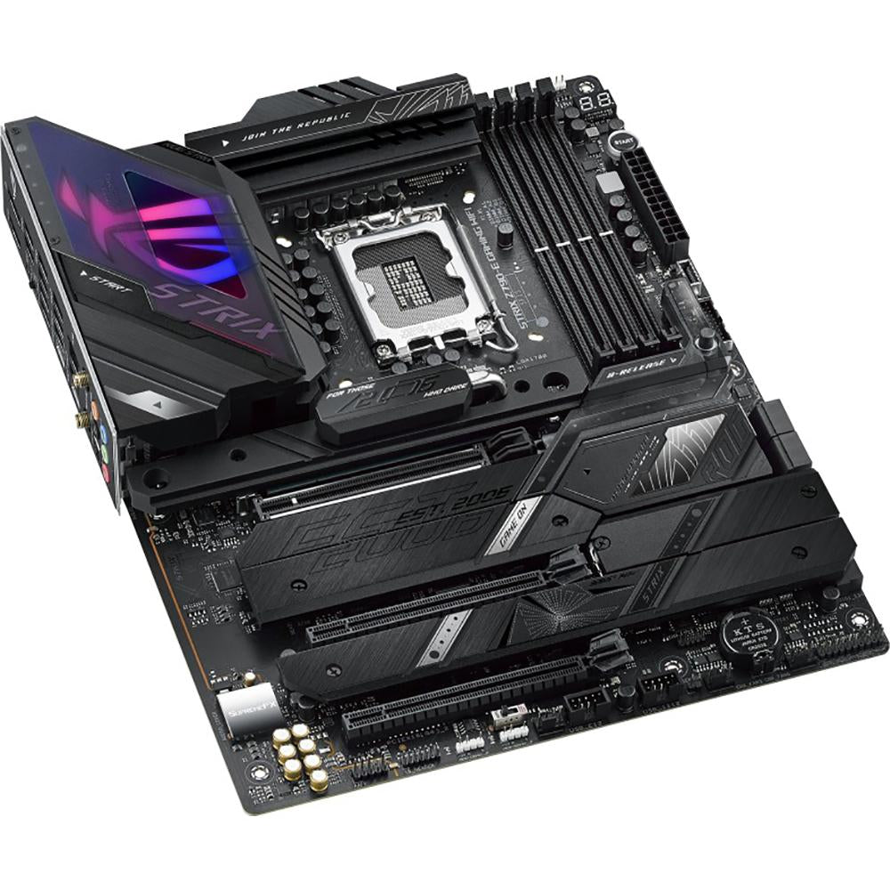 ASUS ROG STRIX Z790-E Gaming Motherboard with WiFi 6, Intel LGA 1700 Socket, DDR5, PCIe 5.0 - Perfect for High-Performance Gaming PCs and Content Creation Workstations