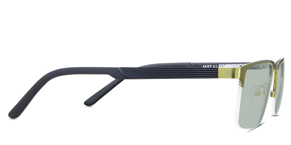 Colson Men's Prescription Tinted Sunglasses - UV Protection, Polarized Lenses for Driving, Fishing & Outdoor Activities