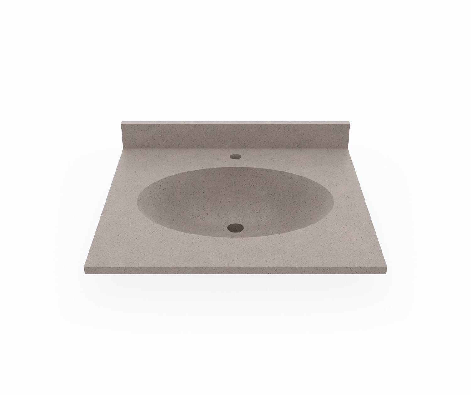 Chesapeake 22 x 25 Inch Single Bowl Bathroom Vanity Top - Perfect for Modern Bathroom Renovations and Small Space Solutions