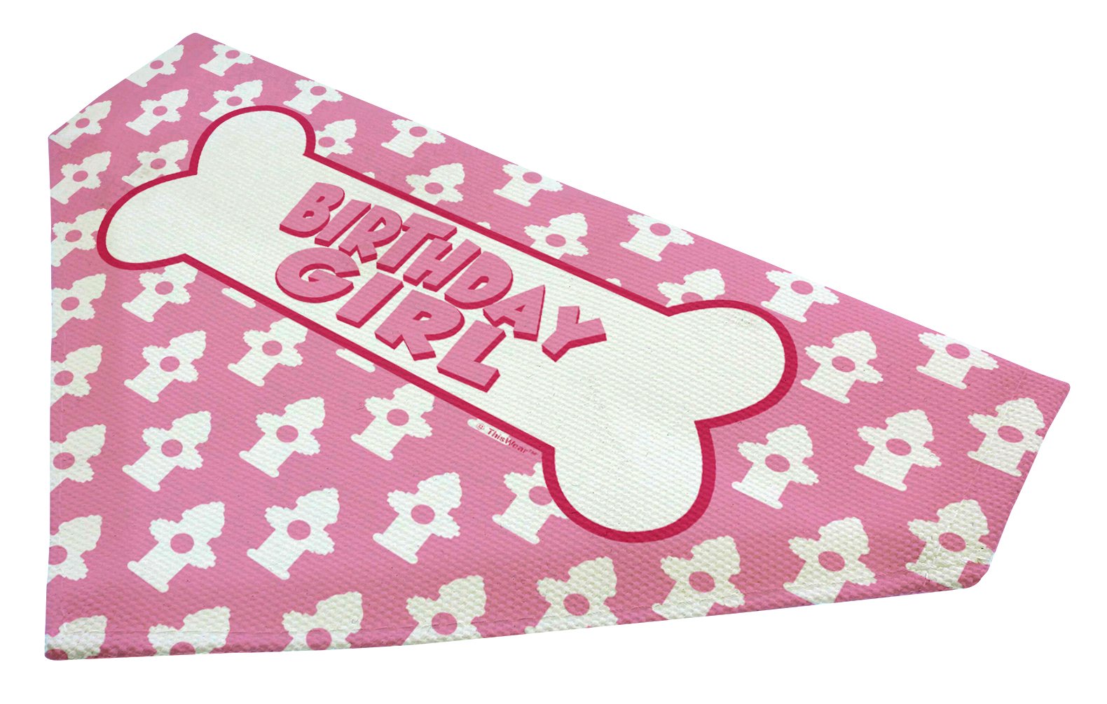 ThisWear Birthday Scarf for Small Dogs - Cute Pet Collar Scarf for Birthday Girl Dogs - Perfect Birthday Gift for Small Breed Dogs - Great for Birthday Parties & Photo Shoots