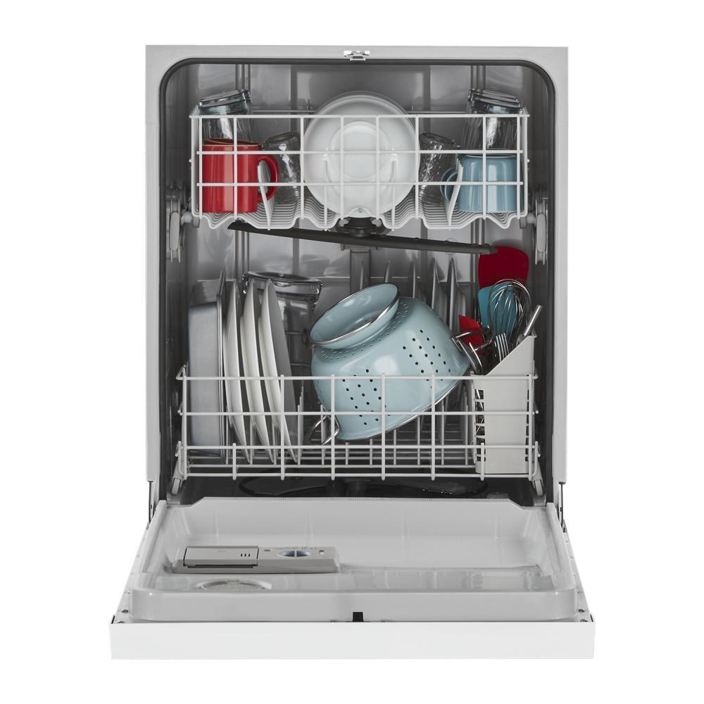 Amana ADB1400AMW Built-in Dishwasher with Triple Filter Wash System - Energy Efficient, Quiet Operation for Kitchens, Restaurants & Home Use