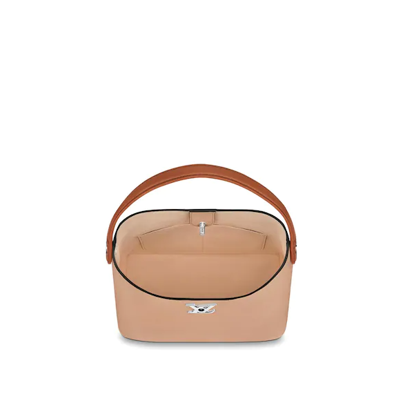 LV Lockme Hobo Bag in Beige - Luxury Handbag for Women, Perfect for Work, Travel & Everyday Use