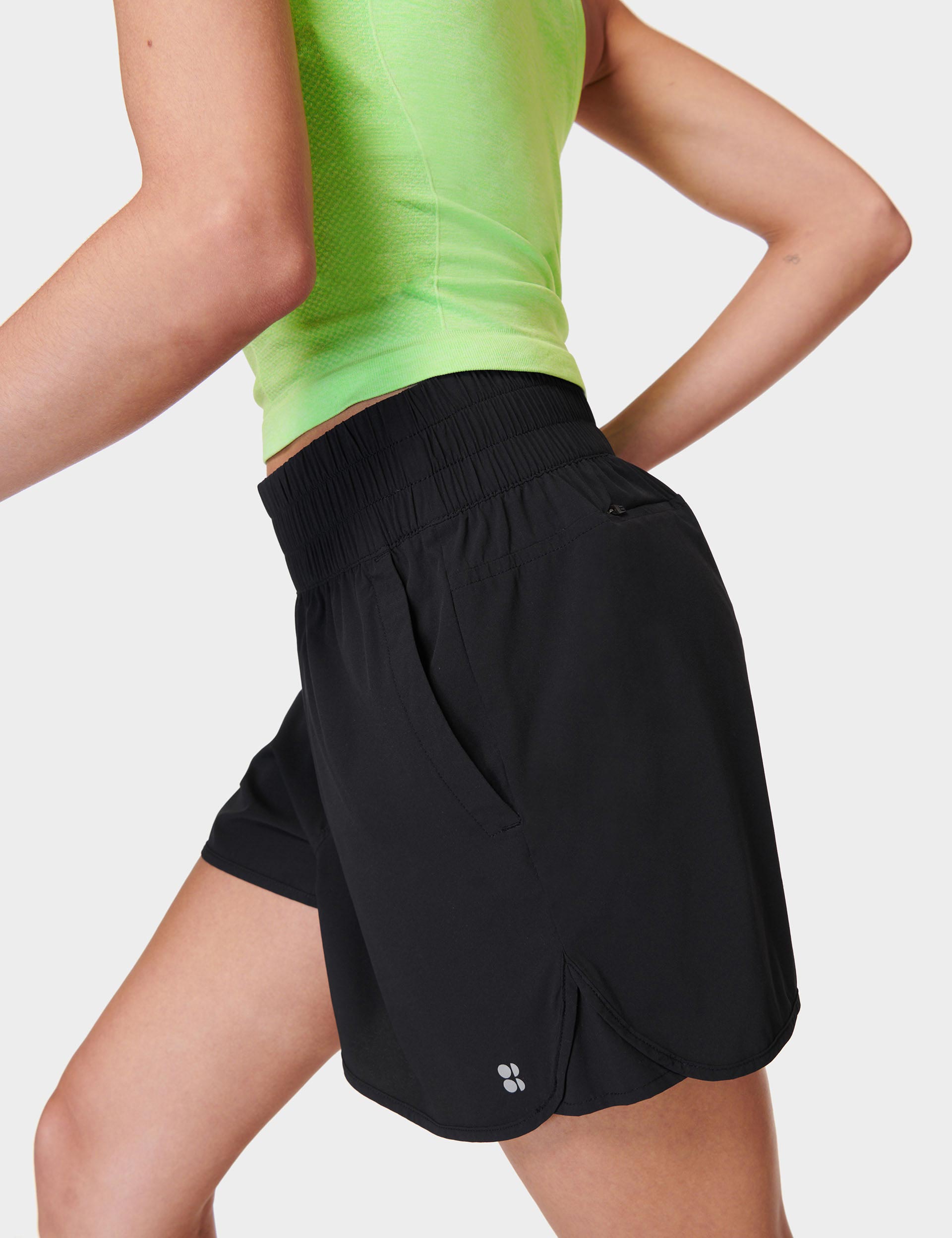 Relay Shell Shorts for Men - Comfortable & Stylish Black Swim Trunks for Beach, Pool & Summer Activities