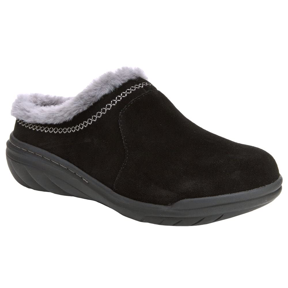 Jambu Women's Wilma Mule - Comfortable Slip-On Shoes for Walking, Travel & Casual Wear - Lightweight Vegan Leather with Arch Support - Perfect for Work, Errands & Everyday Use