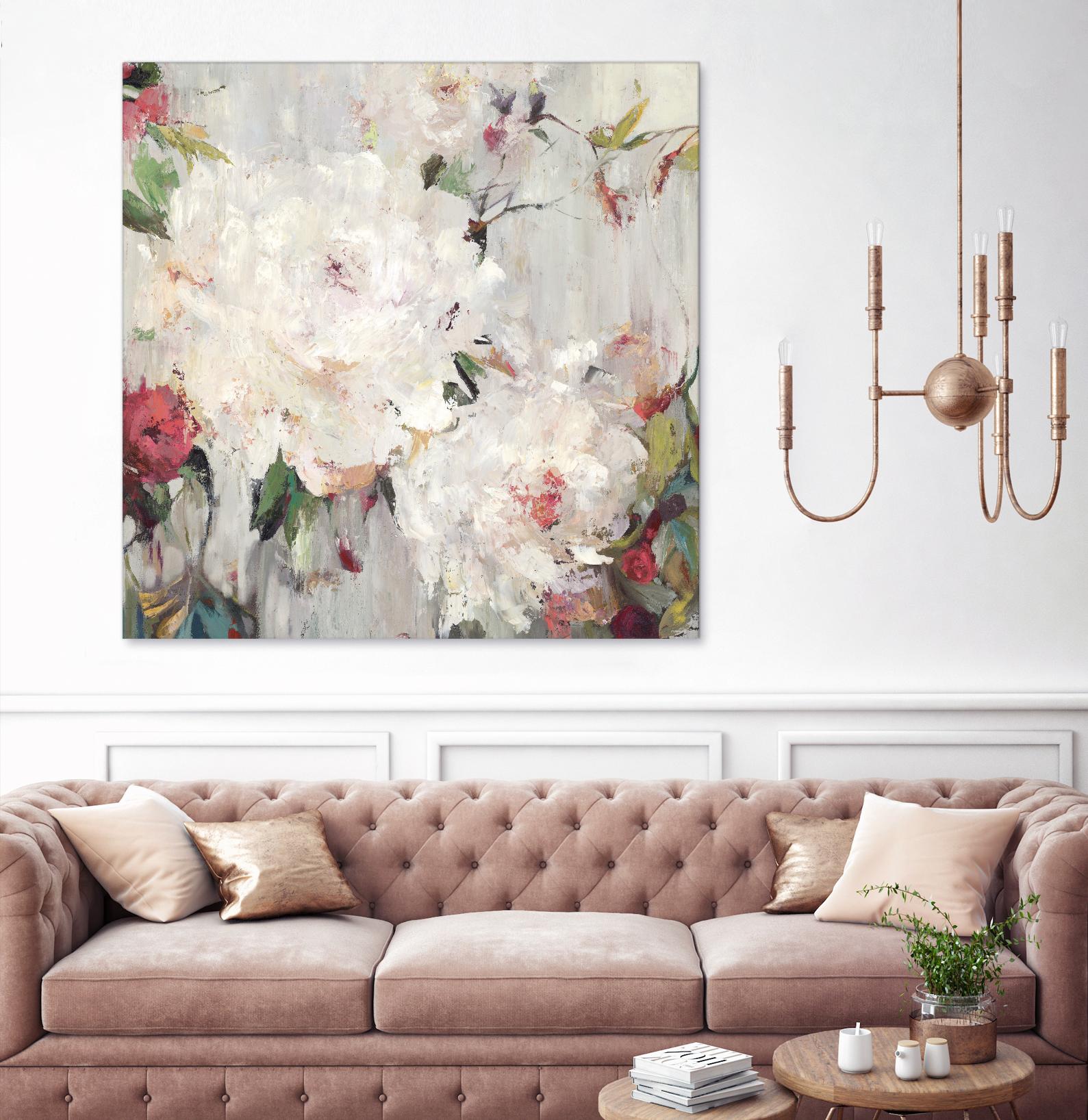 Big Bouquette III - Premium Artificial Flower Arrangement for Home Decor, Weddings & Events | Elegant Floral Centerpiece for Dining Table, Living Room & Office