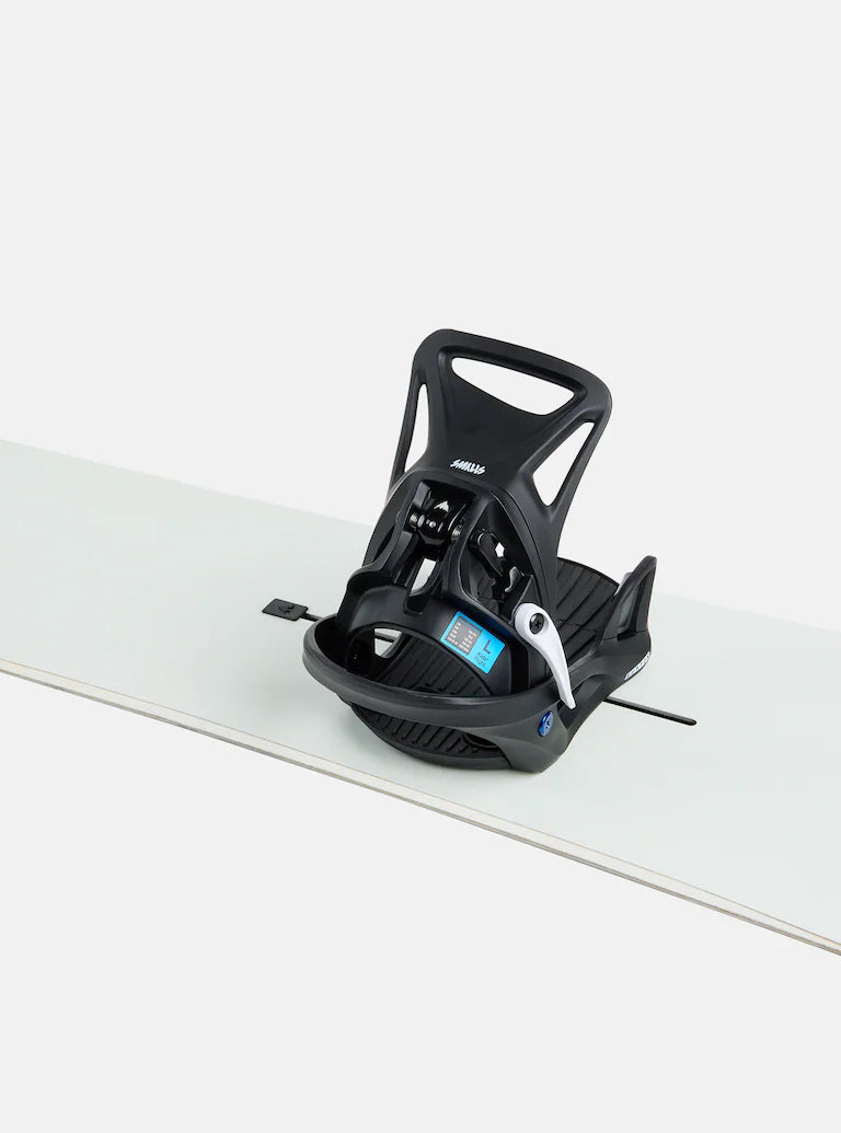 Burton Junior's Step On Snowboard Bindings 2025 - Easy Click-In Bindings for Kids & Youth | Perfect for All-Mountain Riding & Freestyle Snowboarding