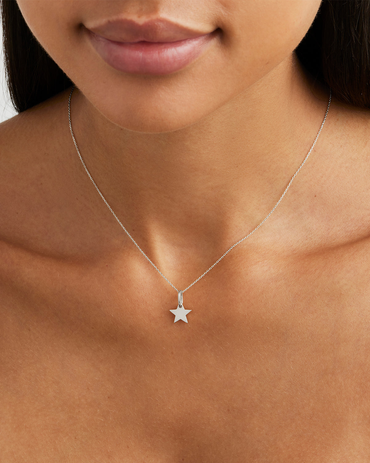 Personalized Sterling Silver Engravable Star Pendant Necklace - Custom Name Gift for Women, Men - Perfect for Birthdays, Anniversaries & Special Occasions