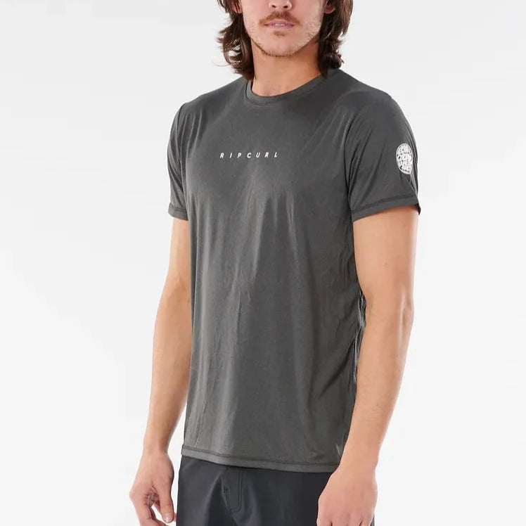 Rip Curl Dawn Patrol Short Sleeve UV Protection Rash Guard for Men & Women - Surfing, Swimming, Beach & Outdoor Activities