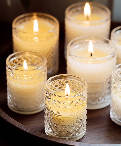 Premium Cedar & Rose Scented Perfume Candle - Long-Lasting Aromatherapy for Home, Spa, and Romantic Ambiance