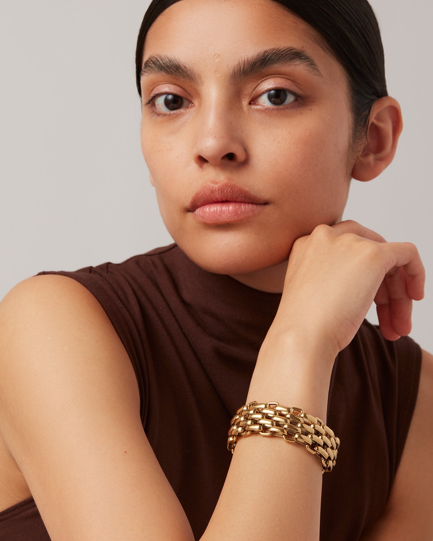Penelope Bracelet - Elegant Gold Plated Adjustable Bangle for Women | Perfect for Everyday Wear, Parties & Gifts