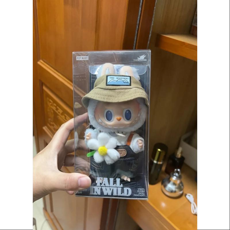 Labubu THE MONSTERS FALL IN WILD SERIES Limited Edition Vinyl Plush Doll with Pendant - Cute Collectible Toy for Anime Fans, Home Decor & Gift Idea