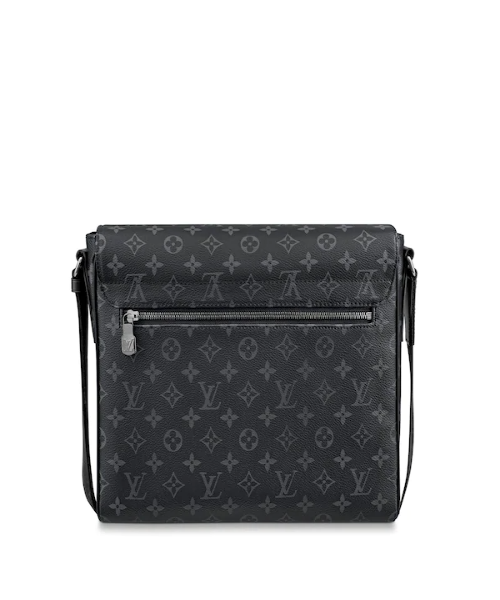 Louis Vuitton District MM Damier Ebene Canvas Crossbody Bag - Stylish & Durable for Work, Travel & Everyday Use