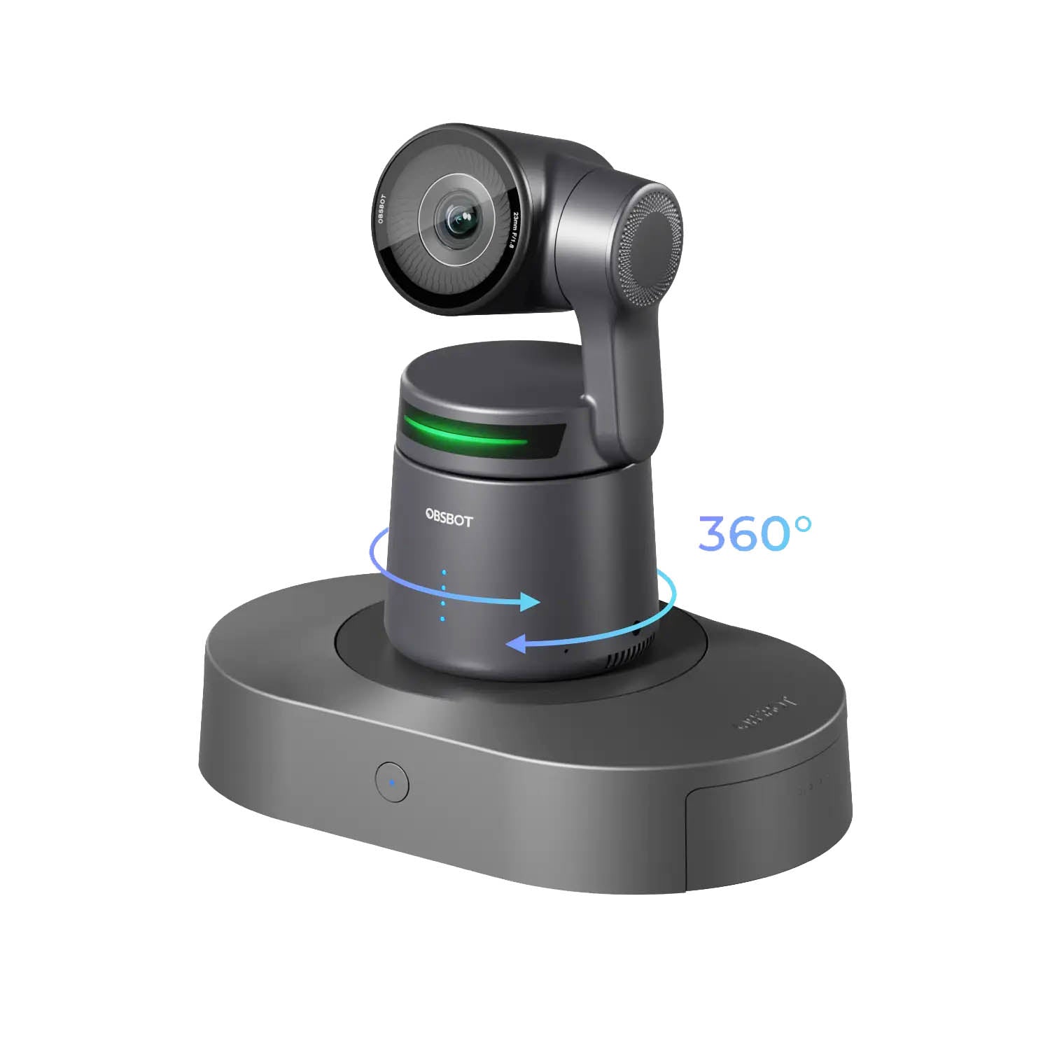 OBSBOT Tail Air PTZ Streaming Camera 360° Rotation Combo Kit (ORB 2203 CT) - Perfect for Live Streaming, Gaming, Video Conferencing & Content Creation