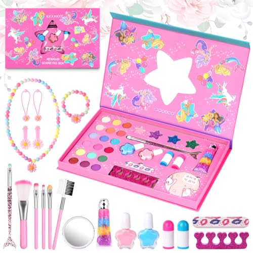 42 Pcs Sirena Maquillaje Set