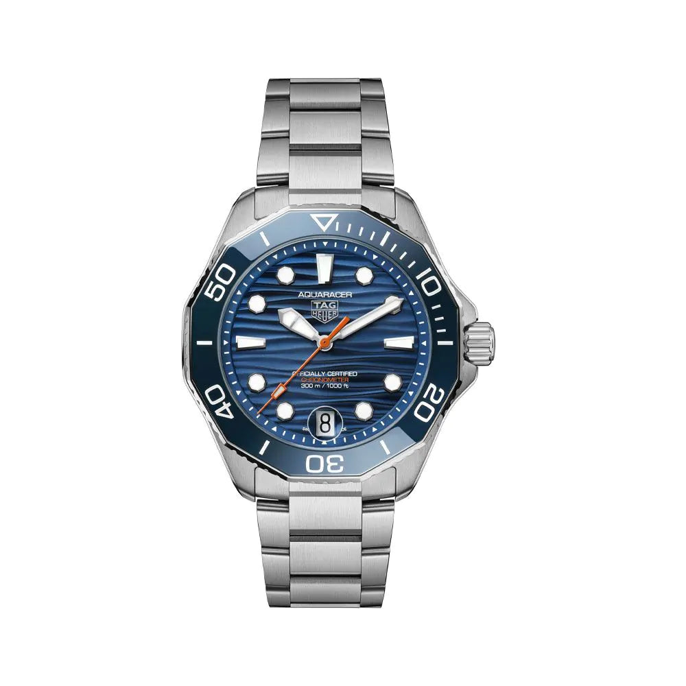 Tag Heuer Aquaracer 42mm Blue Automatic Men's Watch - Luxury Dive Watch for Men, Water Resistant 300M, Swiss Made, Perfect for Swimming, Diving & Everyday Wear