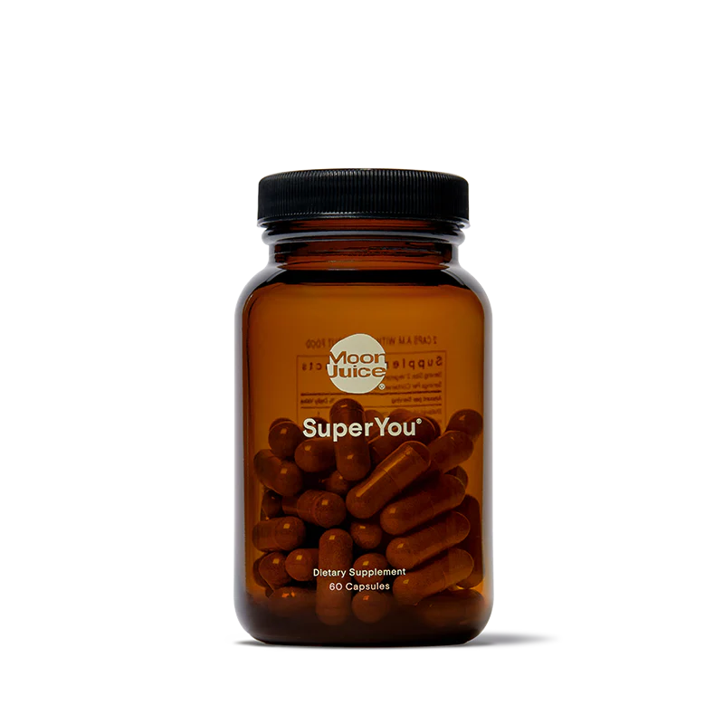 Moon Juice Superyou Supplement - Organic Adaptogenic Herbs for Stress Relief & Energy Boost - Perfect for Daily Wellness & Workout Recovery