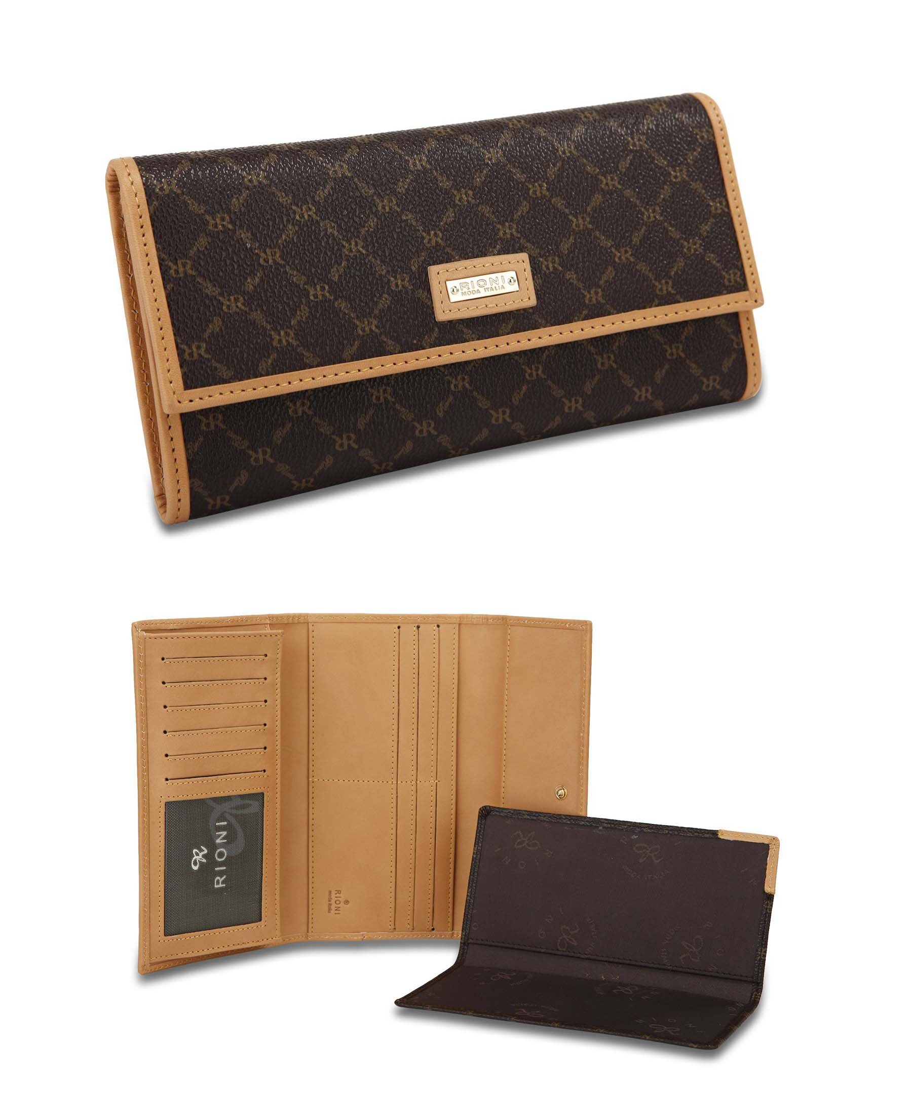 Premium RFID Blocking Checkbook Wallet - Slim Leather Bifold Wallet for Men & Women | Secure Credit Card Holder with ID Window | Perfect for Travel, Business & Everyday Use