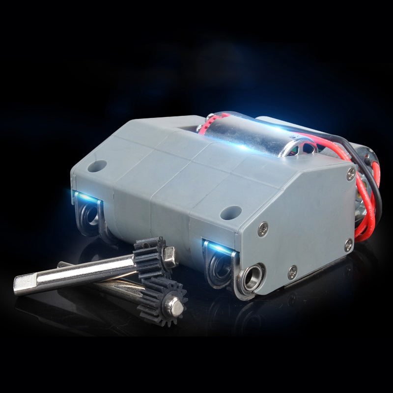 Upgraded Metal Gearbox for Henglong 1/16 RC Tanks (6.0S/6.1S/7.0/7.1 Models) - Compatible with 3899/99A & 3938/39 Mainboards - Durable DIY Tank Accessories for Enhanced Performance & Realistic Battle Simulation
