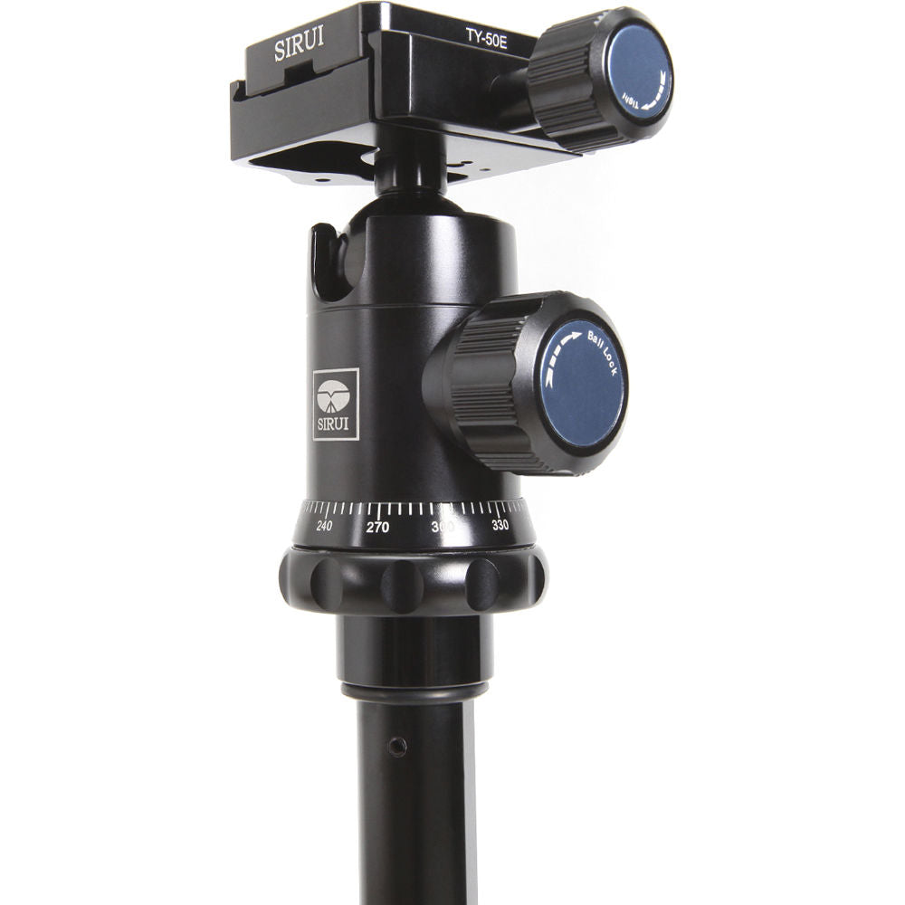 SIRUI A1005 Lightweight Aluminum Tripod with Y 10 Ball Head - Professional Camera Stand for DSLR, Mirrorless, Video & Photography - Perfect for Travel, Outdoor Shooting & Studio Work