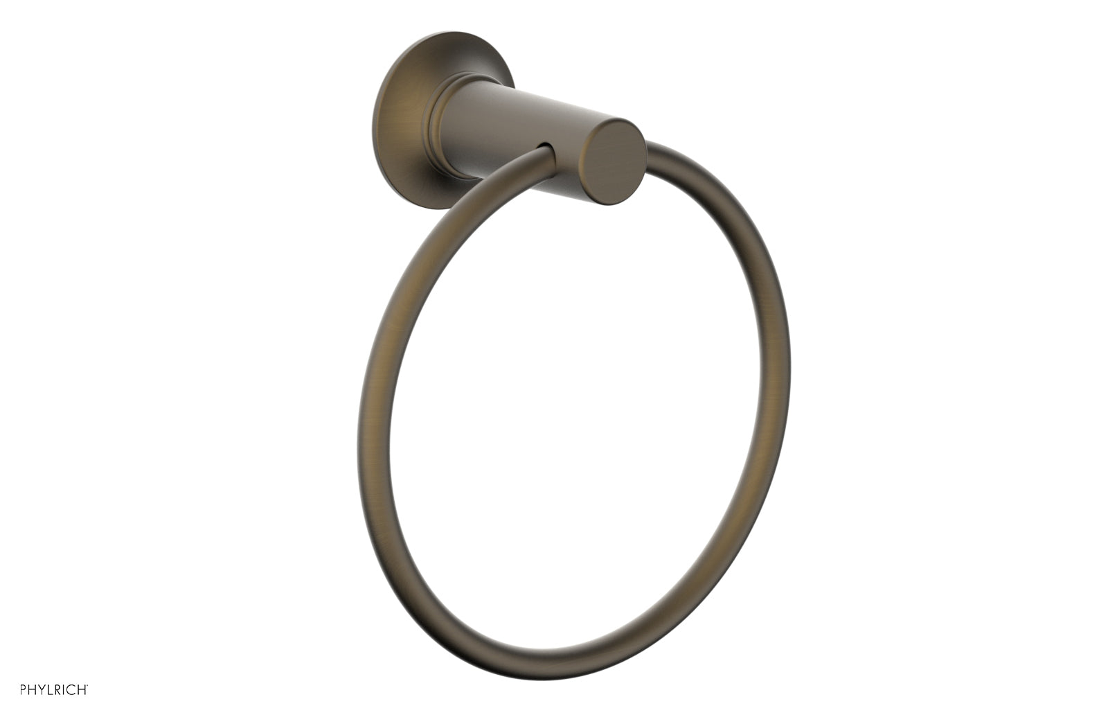HEX MODERN Chrome Towel Ring - 501 75 Bathroom Accessory for Hand & Face Towels - Perfect for Modern & Contemporary Bathrooms