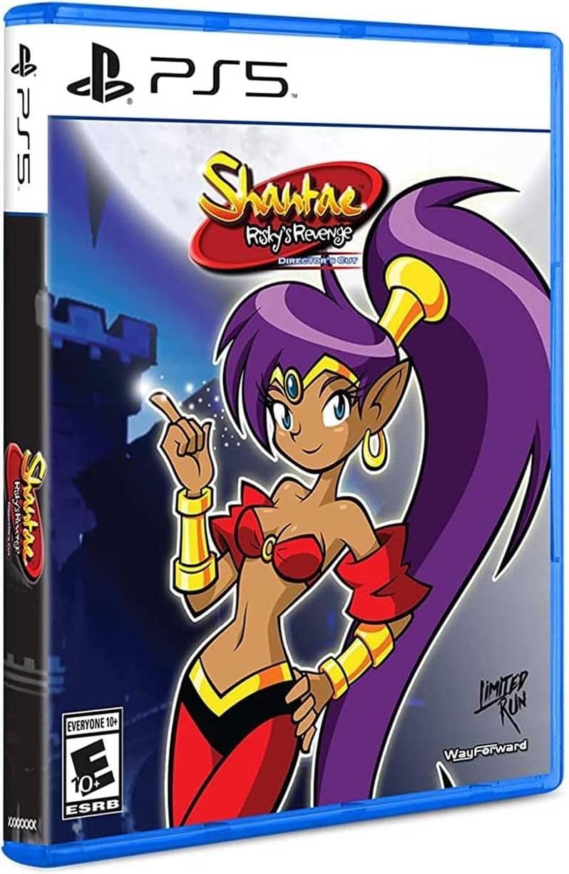 Shantae: Riskys Revenge - Directors Cut (Run #4) - Multiplayer Adventure Game for PC & Consoles - Perfect for Retro Gaming Enthusiasts & Co-op Play Sessions