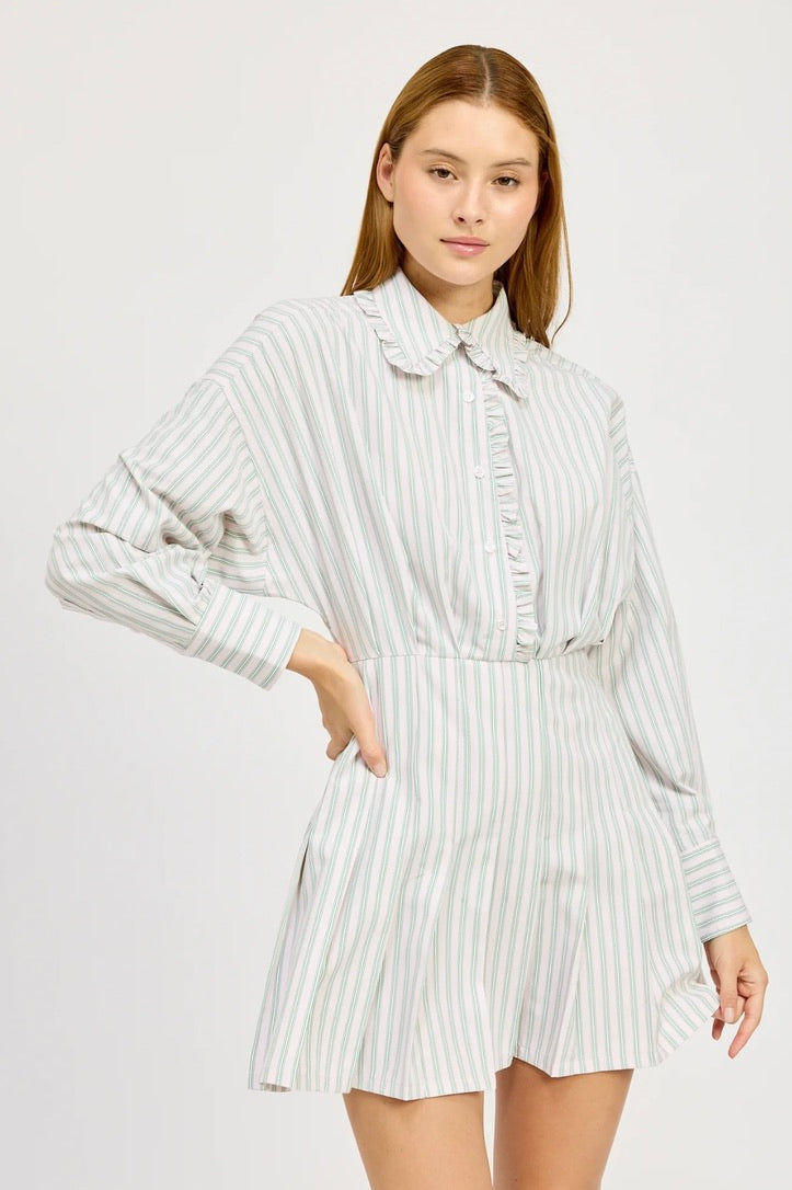 Haisley Women's Striped Mini Dress - Flirty & Casual Summer Dress for Beach, Party, and Date Night