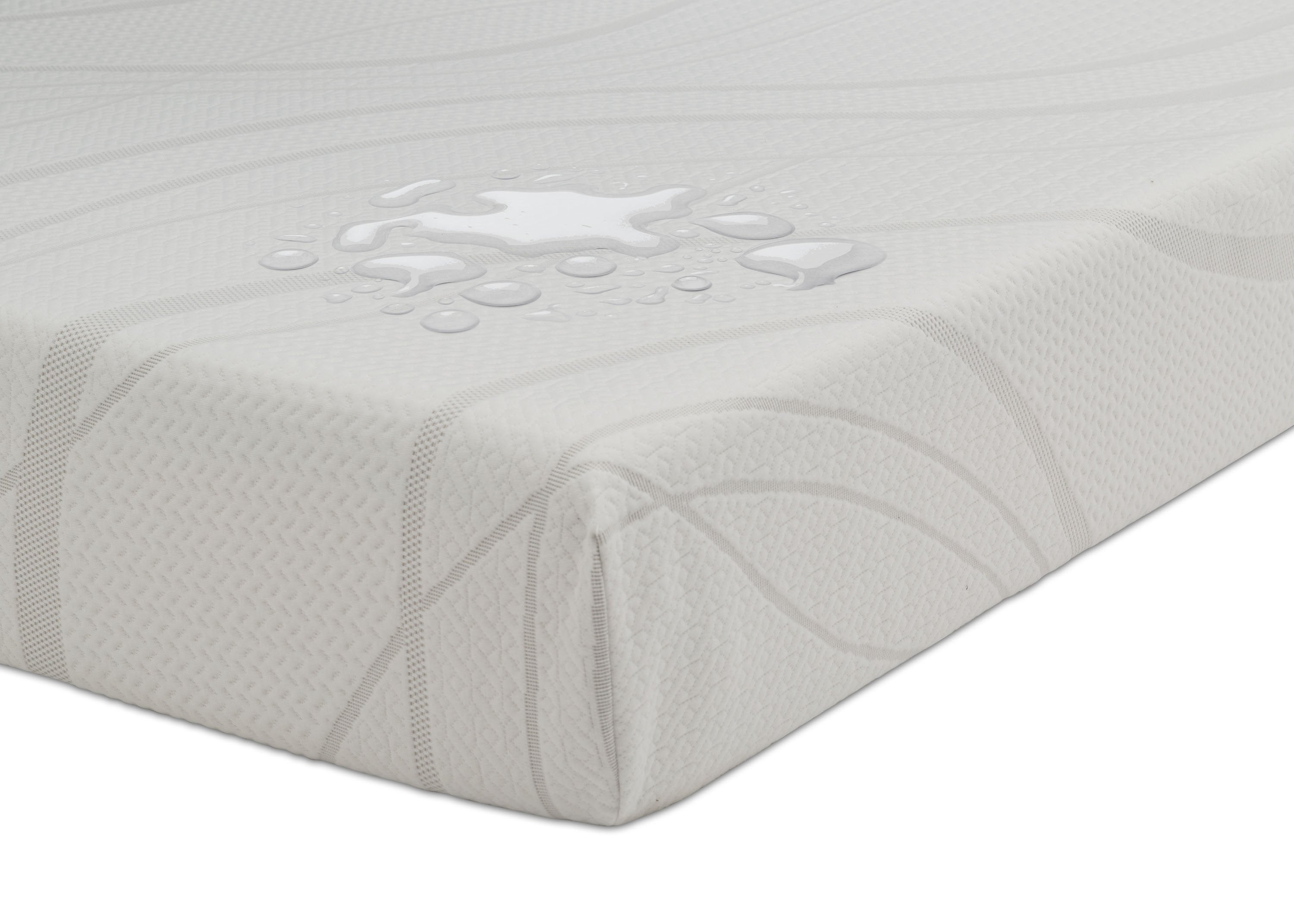6 Inch Memory Foam Mattress - Queen Size Cooling Gel Infused Mattress Topper for Back Pain Relief | Perfect for Guest Beds, Dorm Rooms & RV Camping
