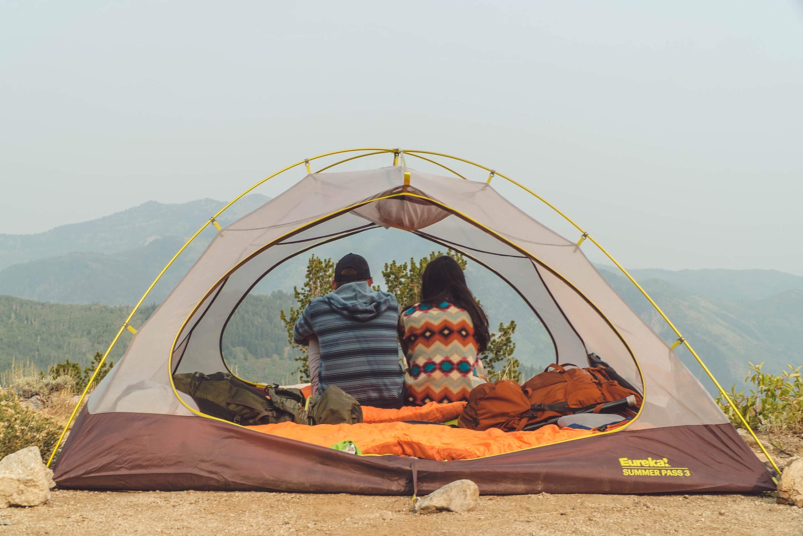 Eureka! Summer Pass 3-Season Backpacking Tent - Lightweight Waterproof Camping Tent for Hiking, Backpacking & Outdoor Adventures