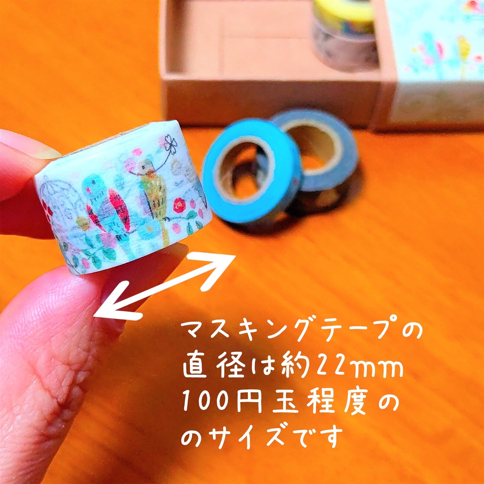 Botanical Garden Mini Washi Matchbox Set - 5 Rolls of Decorative Japanese Paper for Scrapbooking, Card Making & DIY Crafts - Perfect for Gift Wrapping, Journaling and Home Decor