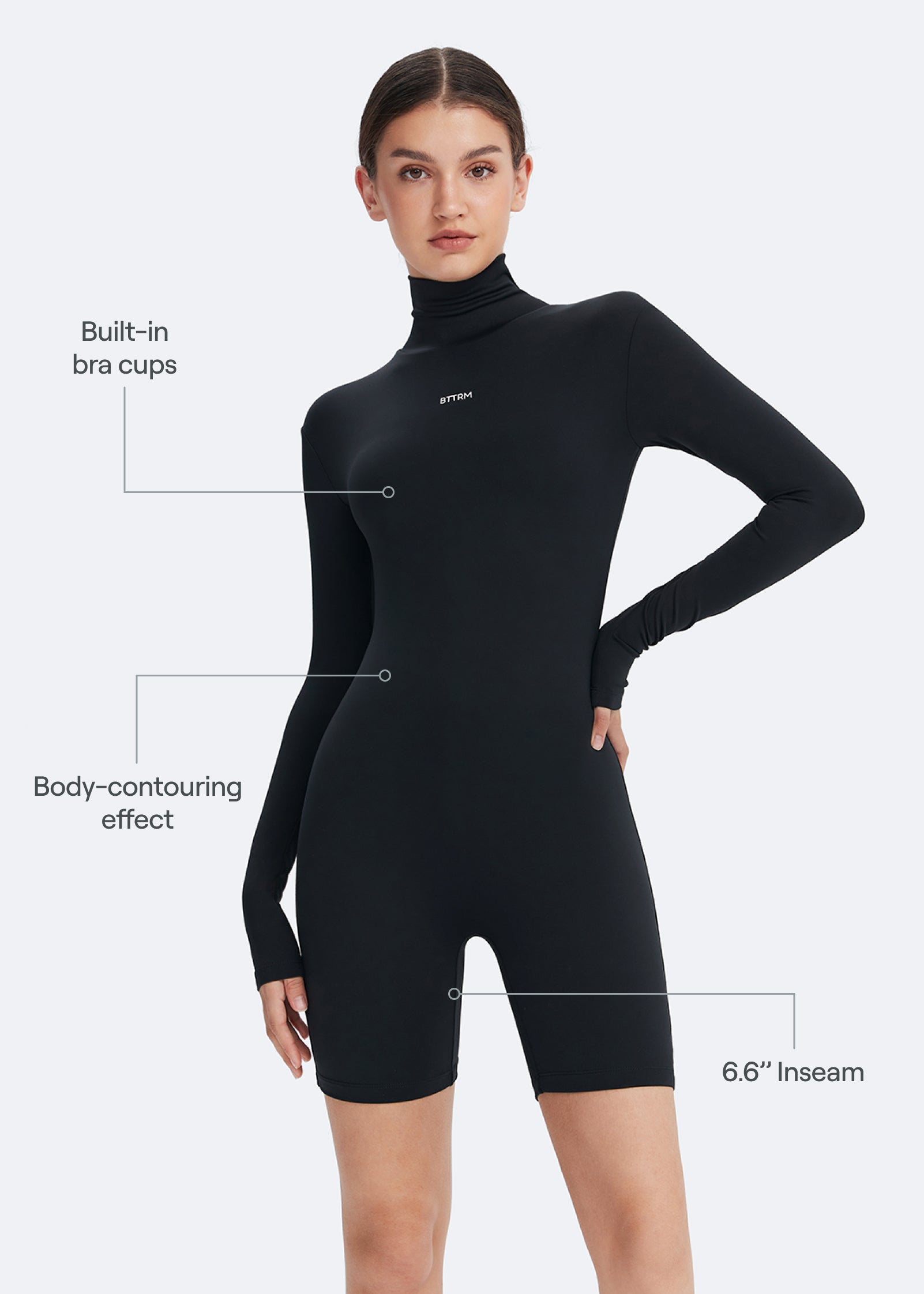 Classic Long Sleeve Romper for Women - Comfortable & Stylish One-Piece Jumpsuit - Perfect for Casual Outings, Date Nights & Fall Fashion