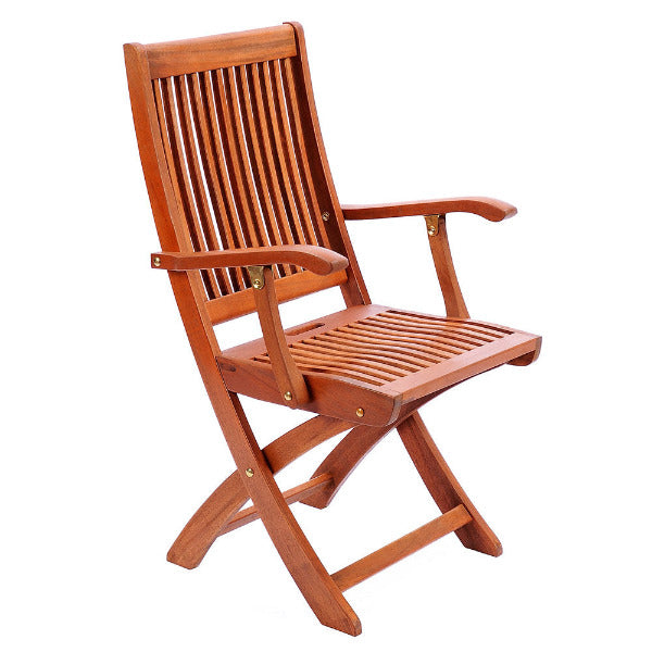 Best Folding Chair with Arms - Portable & Comfortable Camping, Outdoor, and Home Use - Lightweight and Sturdy for Patio, Picnic, and Events