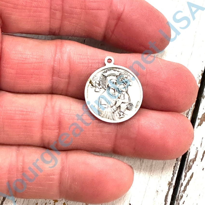 Vintage Devotional Medallion Pope Paul VI Pontifex Maximus - Religious Catholic Jewelry for Prayer, Gift & Faith Collection - Perfect for Church, Baptism & Spiritual Occasions