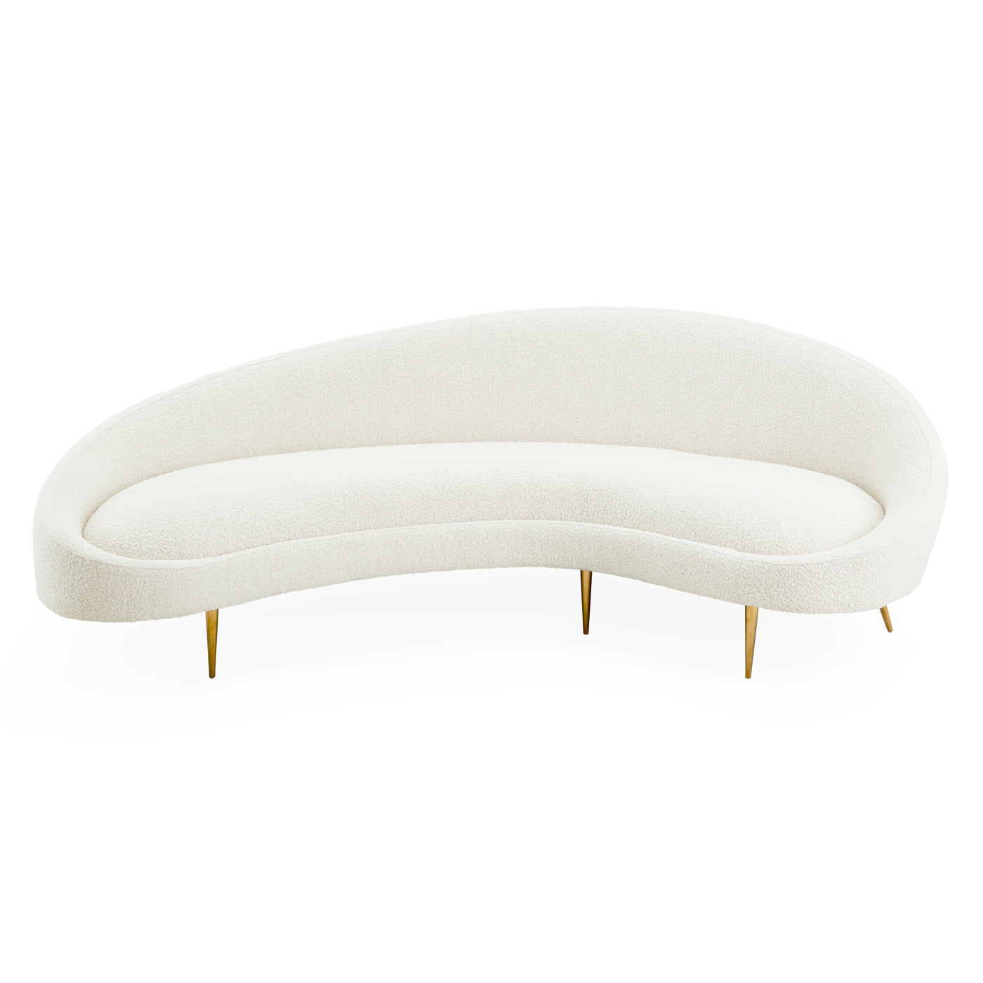 Ether 94 Curved Sofa - Modern L-Shaped Sectional Couch for Living Room, Lounge & Office - Comfortable Luxury Furniture for Home Decor