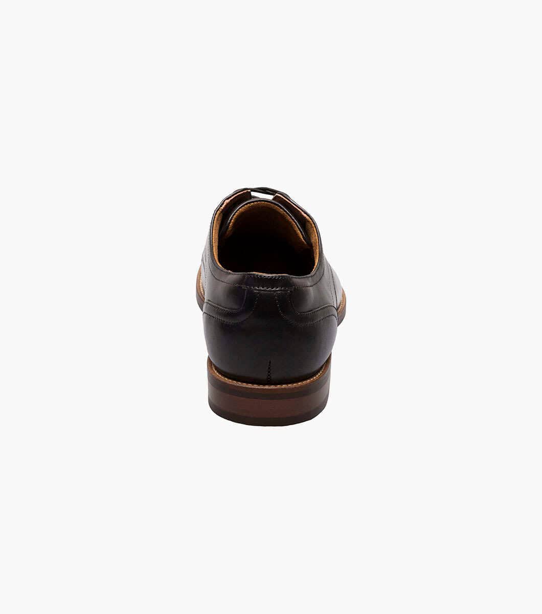 Rucci Cap Oxford Shoes for Men - Classic Lace-Up Dress Shoes for Business & Formal Wear - Comfortable & Stylish Office & Wedding Shoes